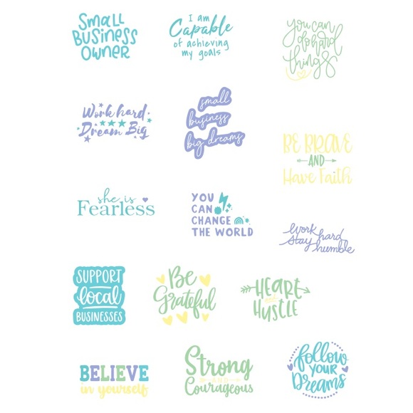 Handmade Girl Boss Stickers - Picture 7 of 11